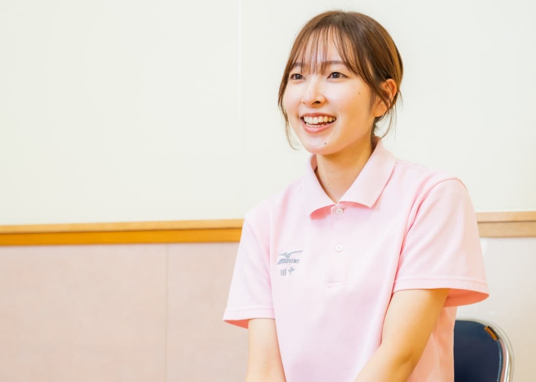 旭川荘南愛媛病院・南愛媛療育センター 児童指導員 田中 香帆さん 2018年入職