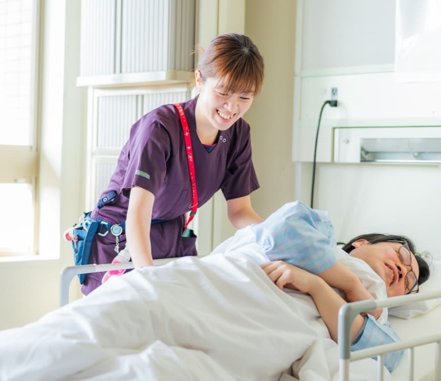 鬼北町立北宇和病院(指定管理)看護師 増原 沙織さん 2017年入職