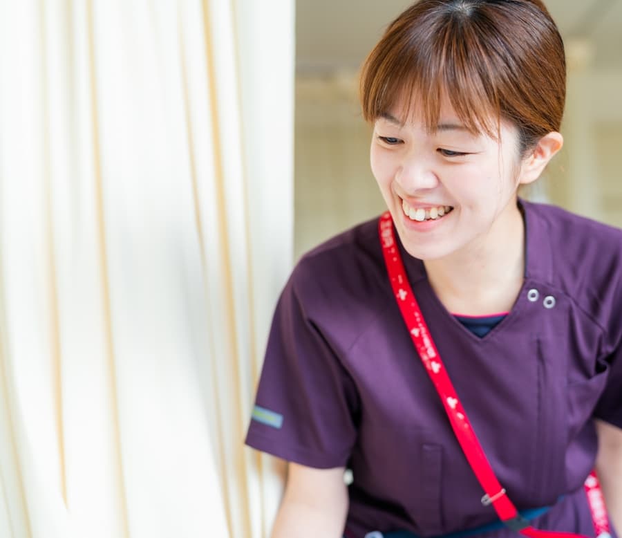 鬼北町立北宇和病院(指定管理)看護師 増原 沙織さん 2017年入職