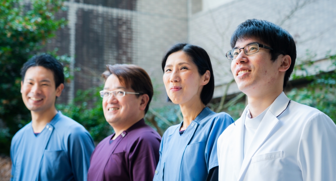 医療と福祉をわけへだてなく総合的に提供し、一人一人のニーズに沿った支援をします。